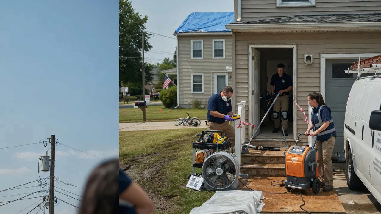 Water Damage Repair in Cora, WY near me
